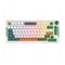 Royal Kludge RK-H81 Tri-Mode RGB 81 Keys Hot Swappable Mechanical Keyboard Timing Machine  (k Silver Switch)