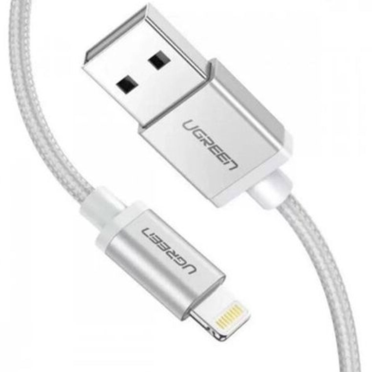 UGreen Lightning To USB 2.0 A Male Cable - 1M (Silver) (US199/60161)