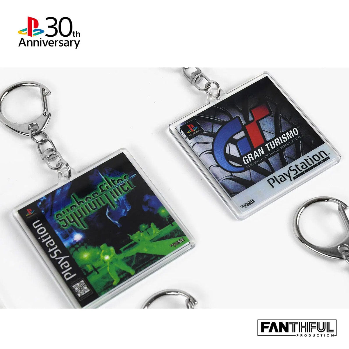 Sony Playstation 30th Anniversary Acrylic Keychain Blind Box