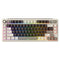 Royal Kludge RK L75 Tri-Mode RGB 85 Keys Hot-Swappable Mechanical Keyboard Mocha Grey