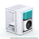 Jonsbo TK-1 M-ATX Separated Cabinet Computer Case (Black, White)