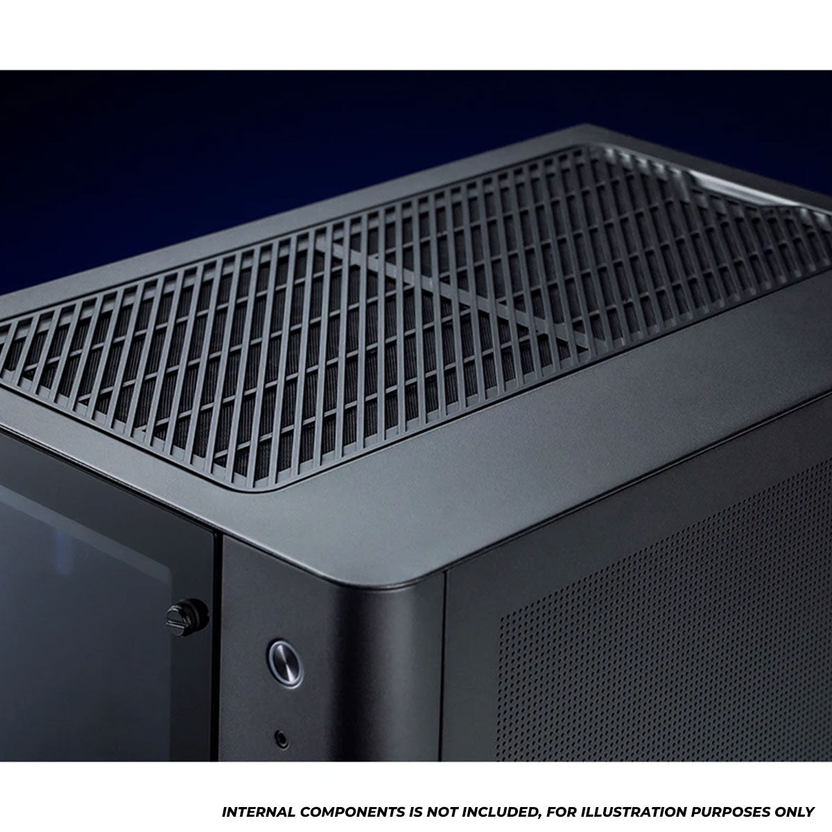 Jonsbo TK-3 ATX Separated Cabinet Computer Case (Black, White)