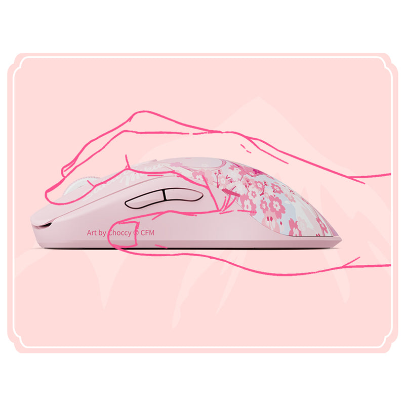 Akko AG ONE 8K Wireless Tri-Mode Gaming Mouse (Sakura Miku)