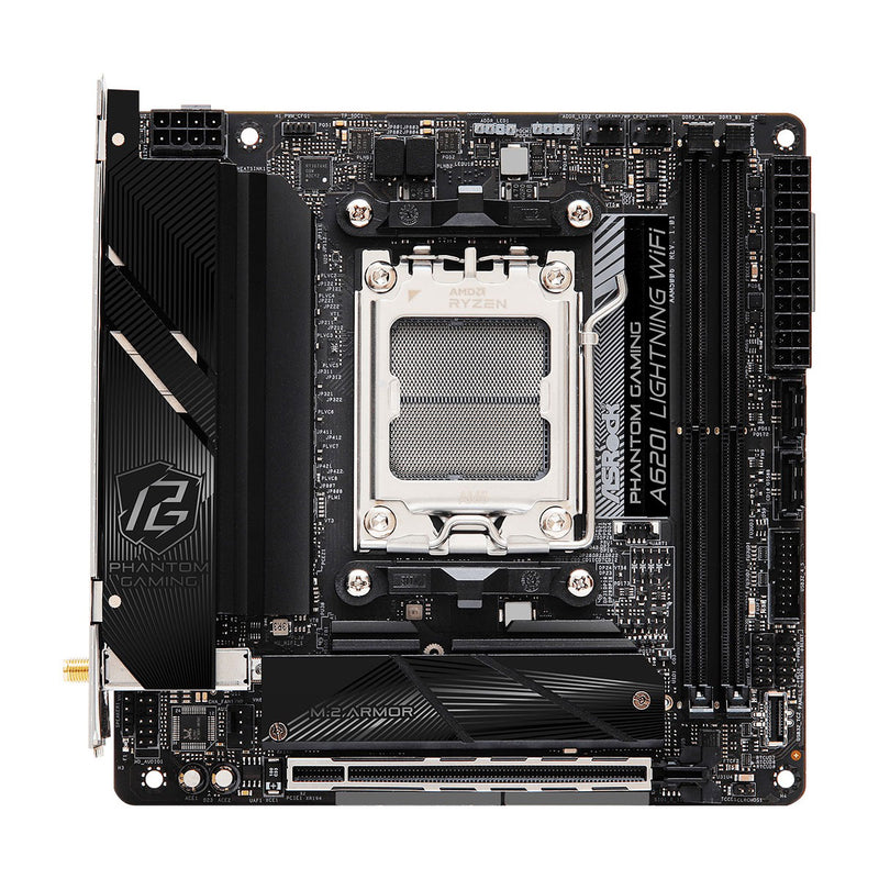 Asrock A620I Lightning Wifi DDR5 Phantom Gaming AM5 Motherboard