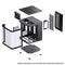 Jonsbo TK-1 M-ATX Separated Cabinet Computer Case (Black, White)