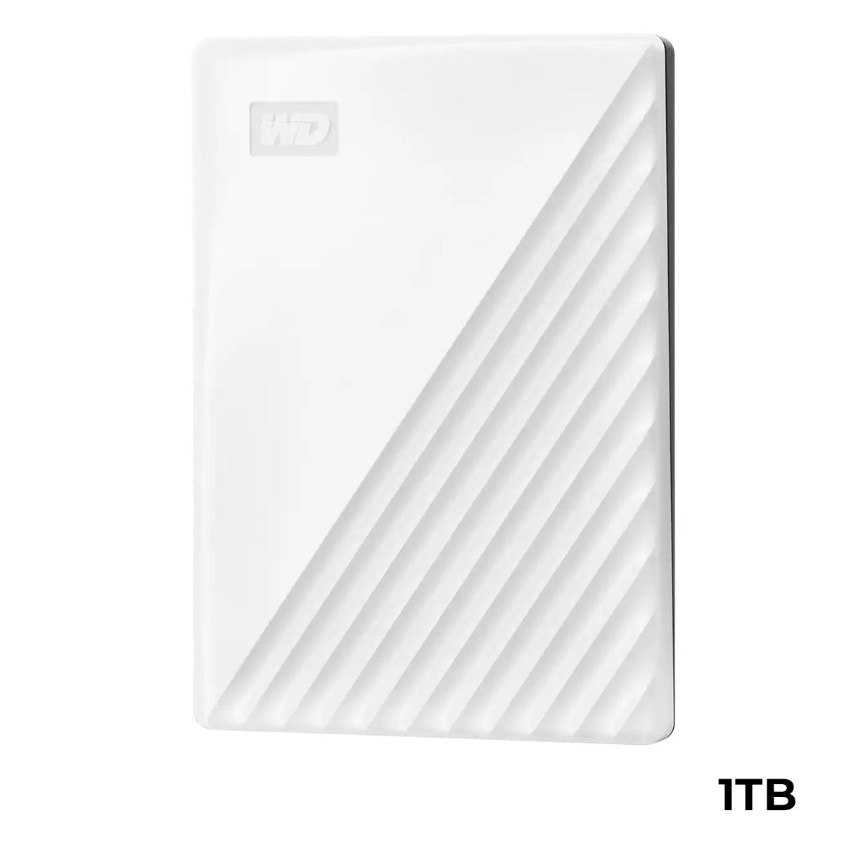 WD My Passport Portable External HDD (White)