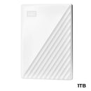 WD My Passport Portable External HDD (White)