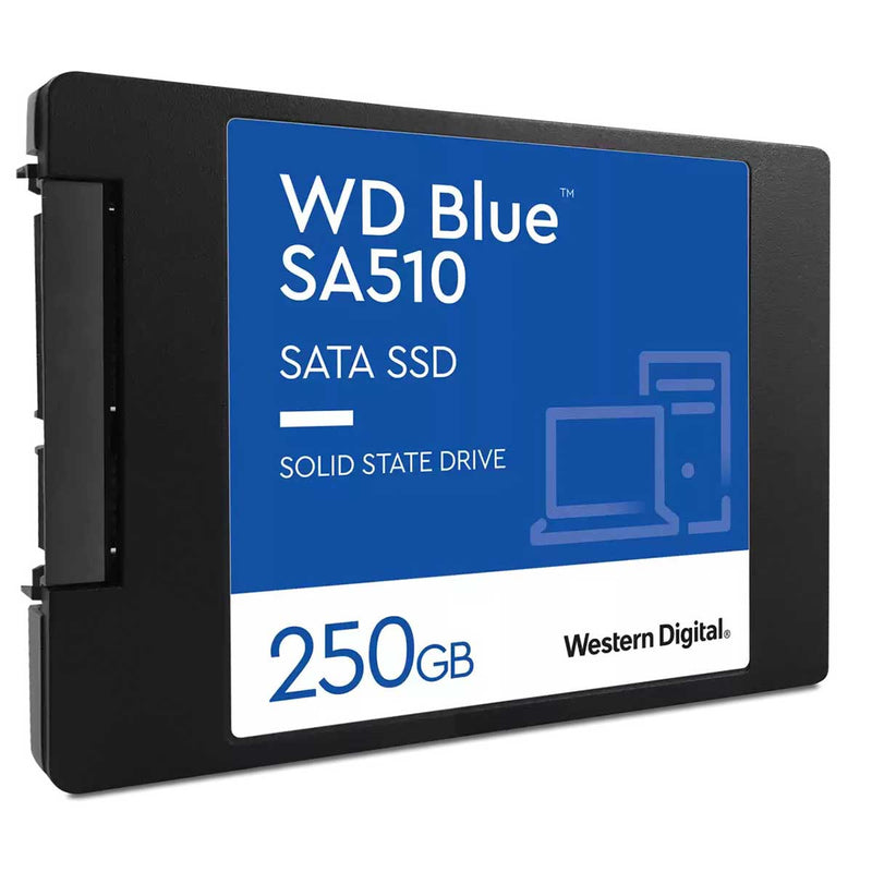 Western Digital WD Blue SA510 250GB/500GB/1TB SATA 2.5 7mm Cased Western Digital WD Blue SA510 250GB/500GB/1TB SATA 2.5 7mm Cased