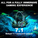 Onikuma K10 RGB 7.1 Wired Gaming Headset (Black)