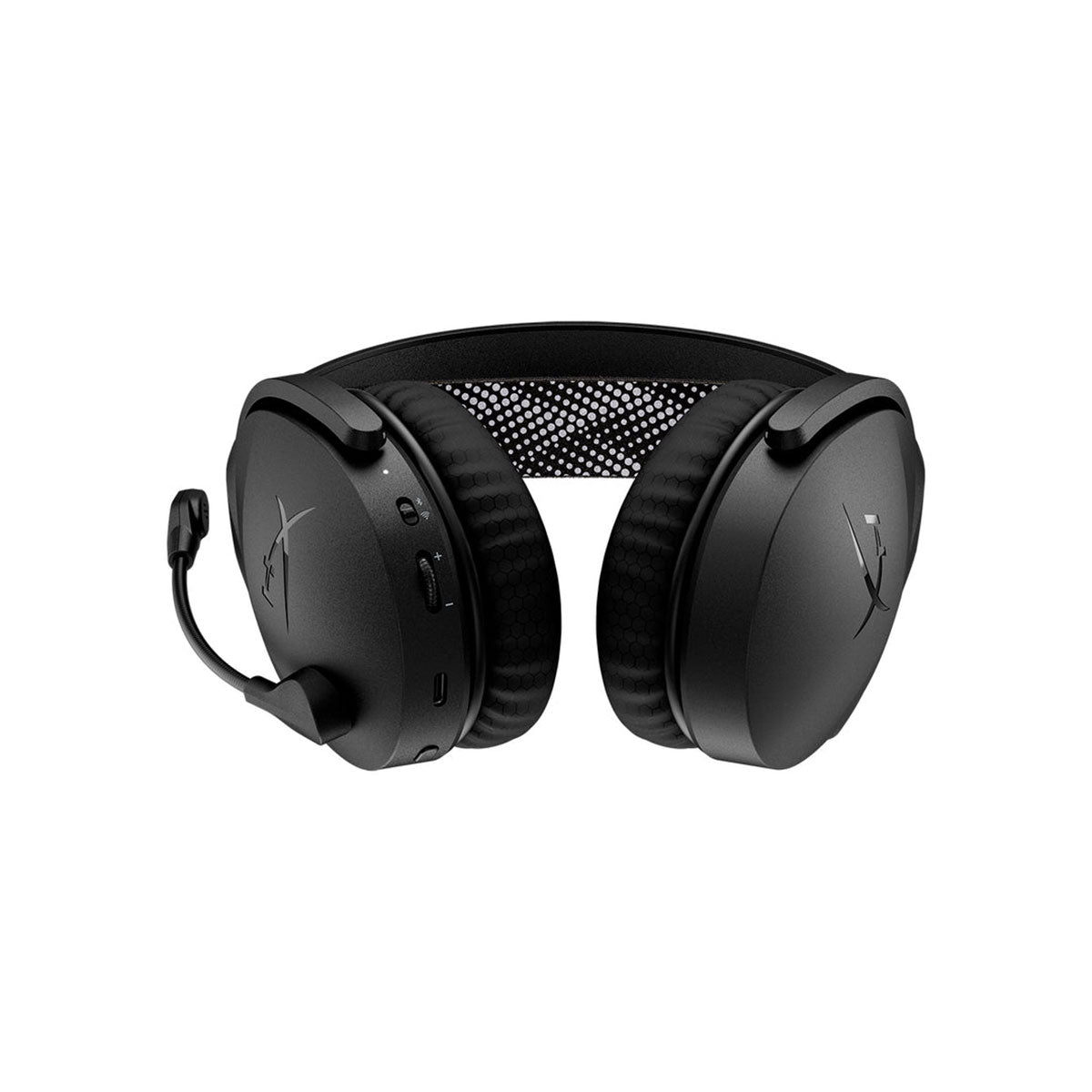 HyperX Cloud Jet Dual Wireless Gaming Headphone for PC/Mac/PS5/PS4/Mobile (Black, White/Blue)