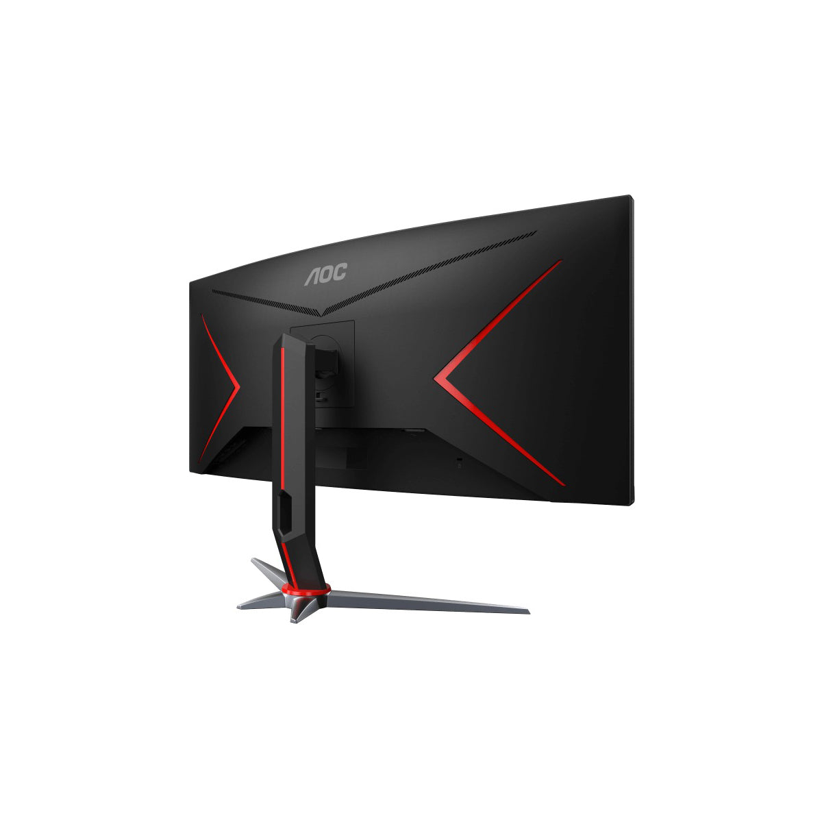 AOC CU34G2X/71 34" WQHD (3440x1440) 144Hz 1ms MPRT Wide View Adaptive Sync Gaming Monitor (Black/Red)