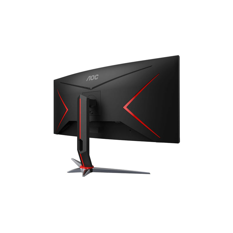 AOC CU34G2X/71 34" WQHD (3440x1440) 144Hz 1ms MPRT Wide View Adaptive Sync Gaming Monitor (Black/Red)