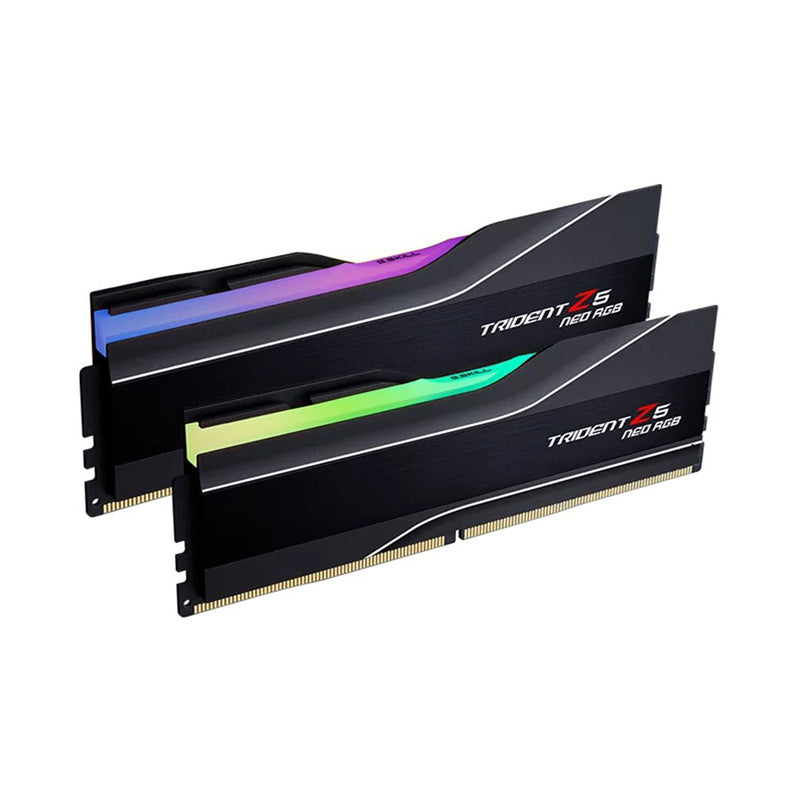 G.Skill Trident Z5 Neo RGB 64GB (2x32GB) DDR5 6000 MT/s CL30-40-40-96 1.40V AMD EXPO Desktop Memory