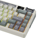 Royal Kludge RK M70 Tri-Mode RGB 73 Keys Hot-Swappable Mechanical Keyboard Cyan Purple 