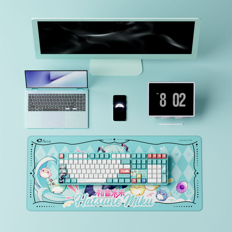 Akko Hatsune Miku 5108B Plus Multi-Mode RGB Hot-Swappable Mechanical Keyboard (Akko V3 Piano Pro Switch)