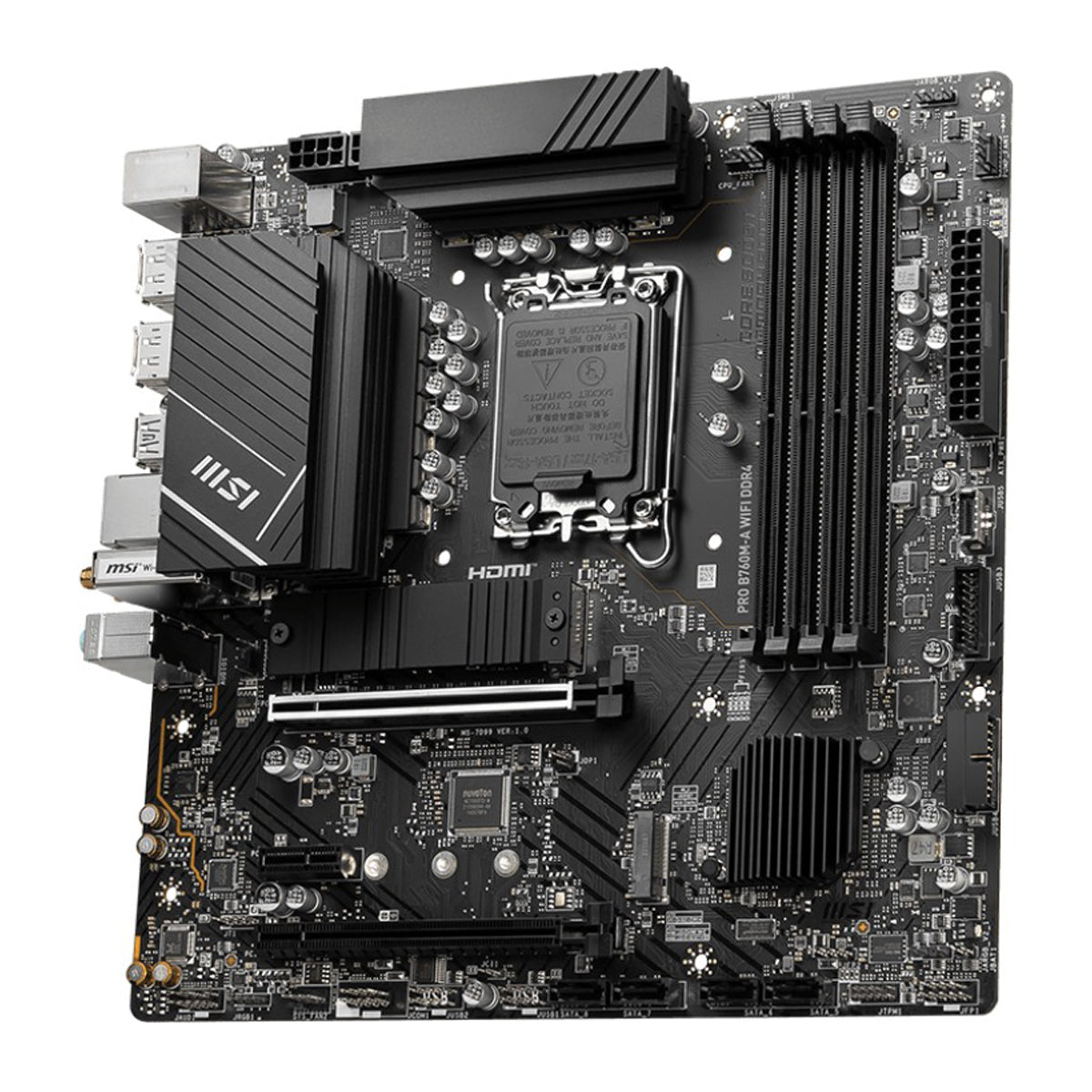 MSI Pro B760M-A Wifi DDR4 Motherboard