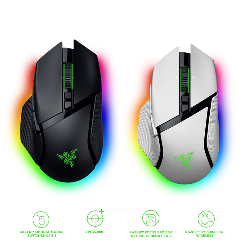 Razer Basilisk V3 Pro 35K Fully Customizable Wireless Ergonomic Gaming Mouse