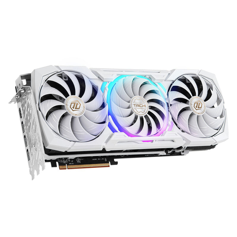 ASRock AMD Radeon RX 7900 XTX Taichi 24GB OC GDDR6 Graphics Card (White)