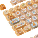 Akko Capybara Pudding Keycap Set MOA Profile 140 Keys