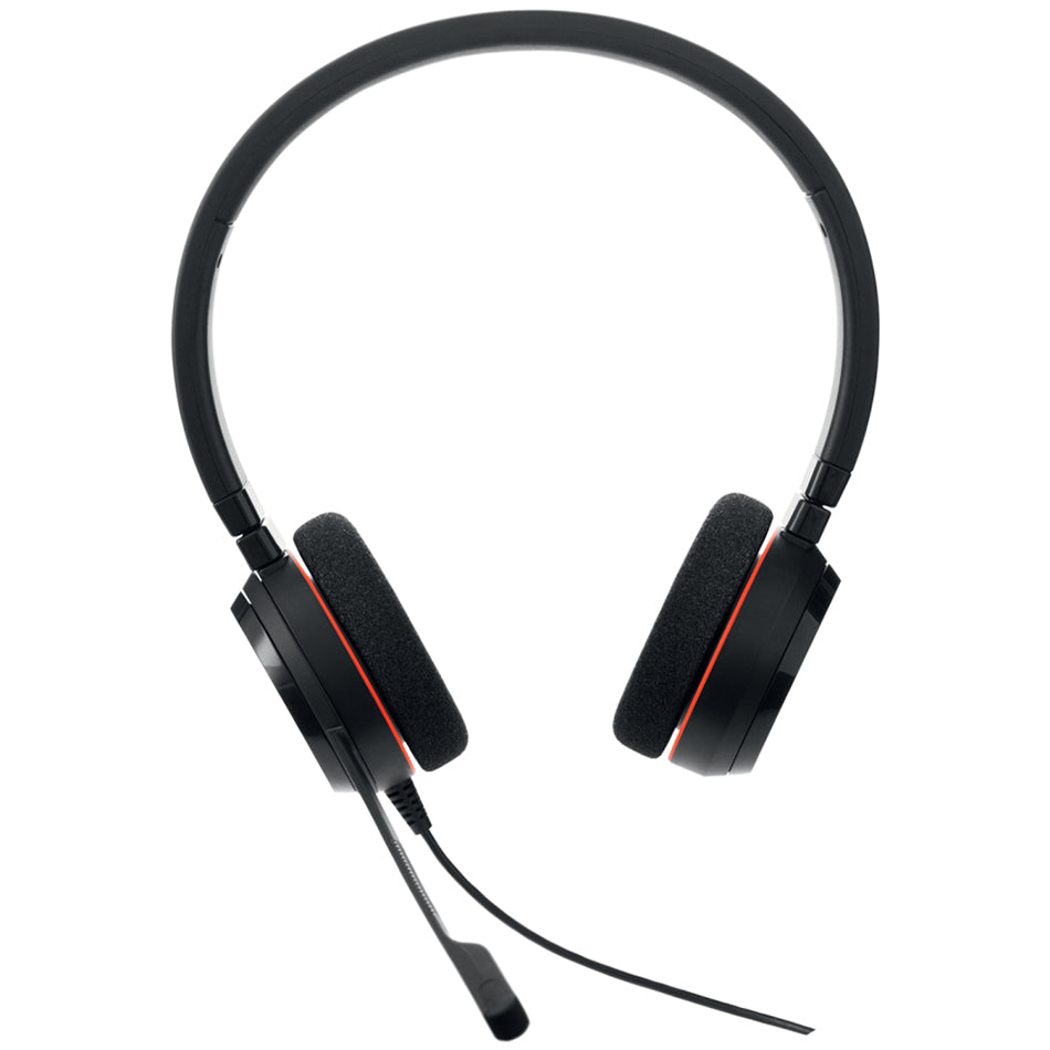 Jabra Evolve 20 Stereo UC USB-C/A Noise-Cancelling Headset (Black)