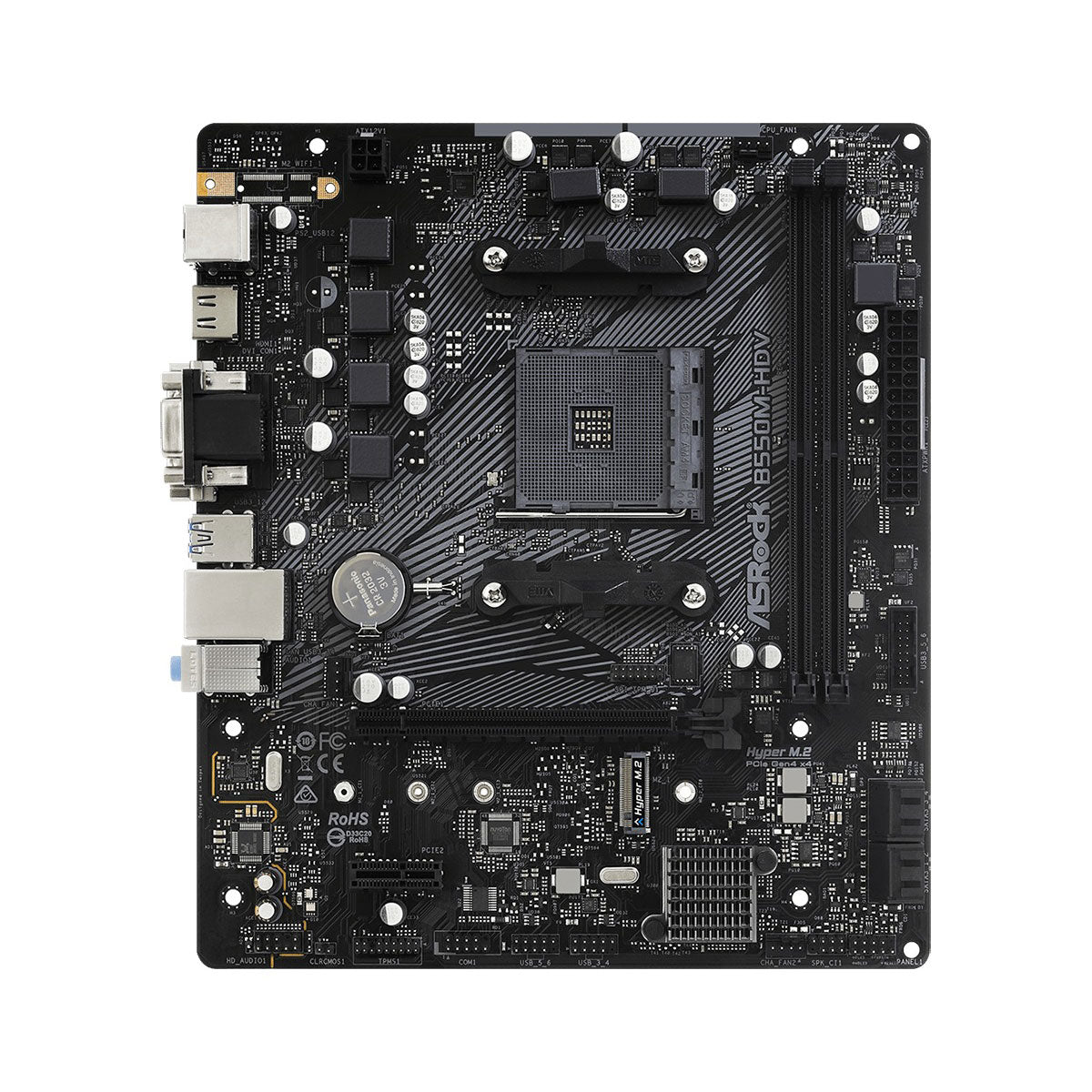 Asrock B550M-HDV AMD Motherboard