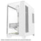 Coolman Zentra Luxe ATX Vision PC Case (Black, White)