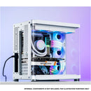 Jonsbo TK-2 ATX Separated Cabinet Computer Case (Black, White)
