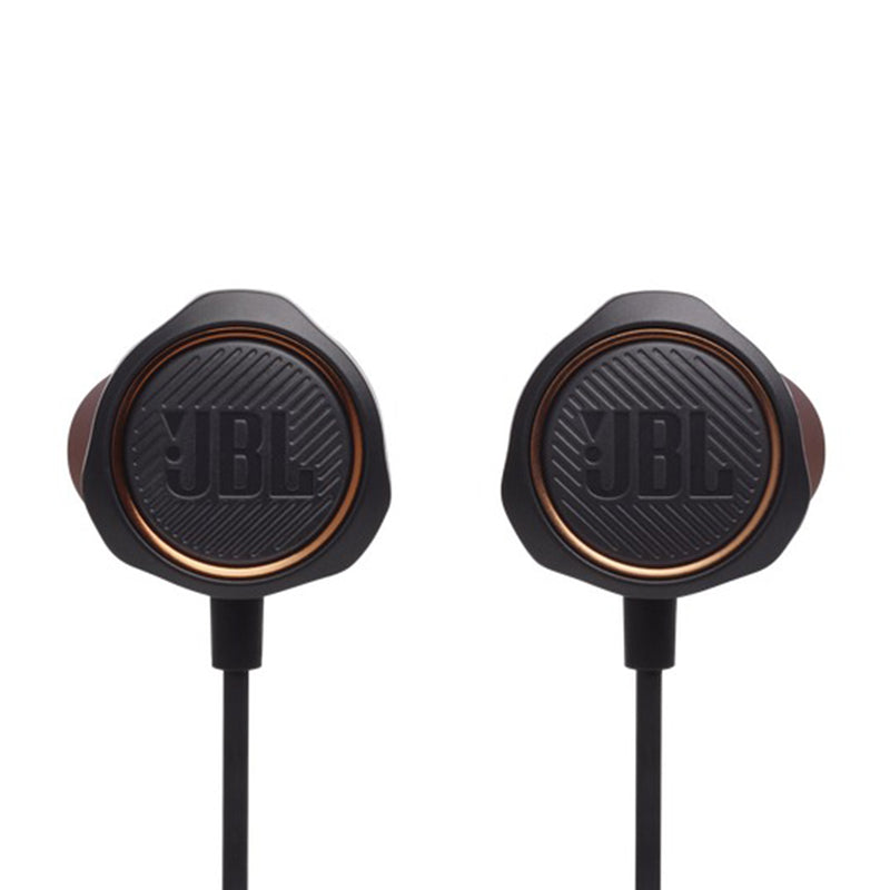 JBL Quantum 50C In-Ear Gaming Headset with USB-C Adapter (Black, White)