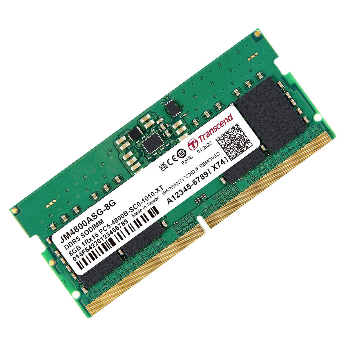 Transcend Ddr4 Sodimm 8gb 2400 Transcend Jetram 8GB DDR5 4800MHZ
