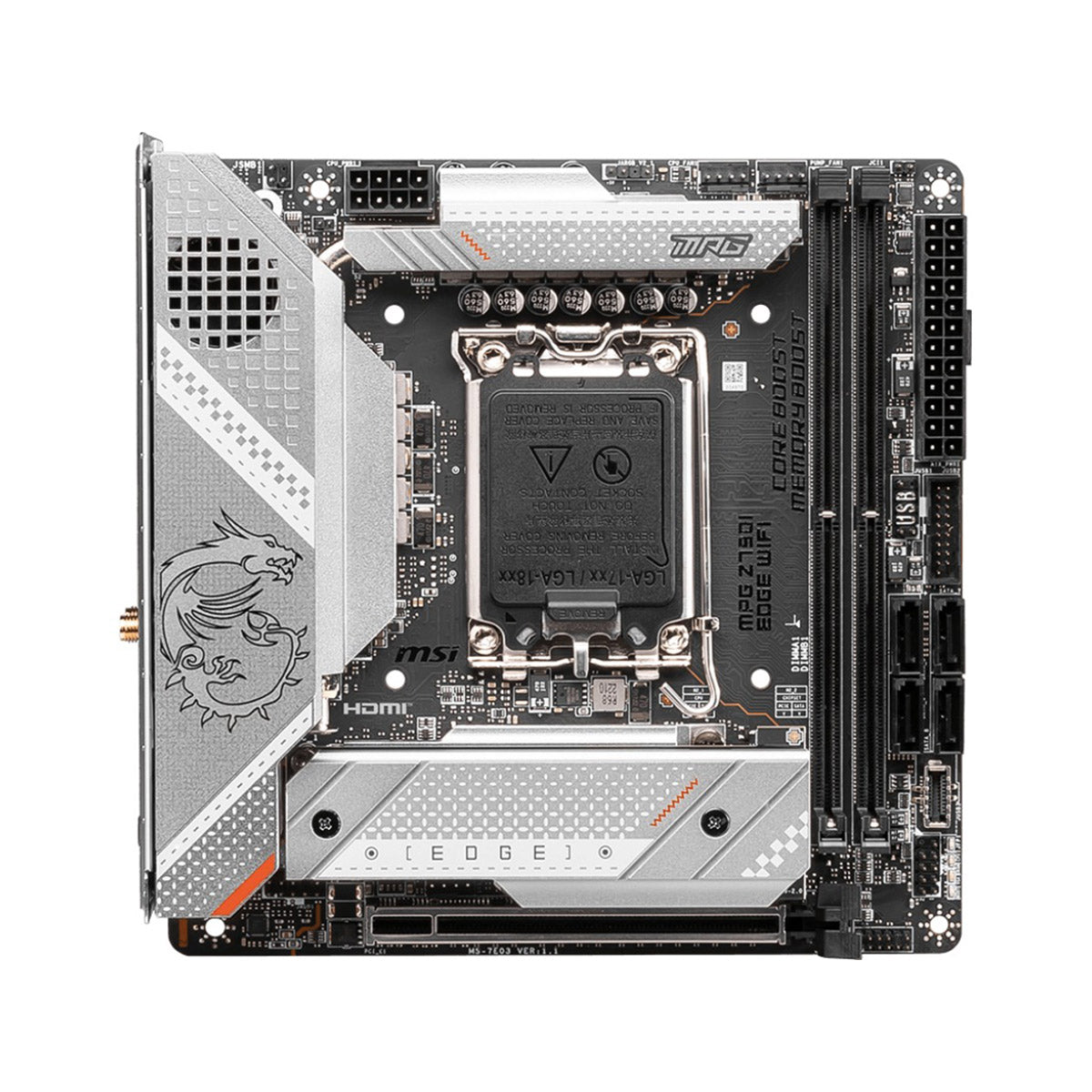 MSI MPG Z790I Edge Wifi DDR5 Intel Motherboard