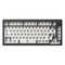 MonsGeek M1W V3 VIA Barebone DIY Kit Aluminum Case Multi-Mode RGB Hot-Swappable Mechanical Keyboard (Dark Night)