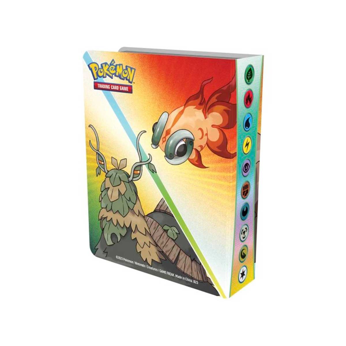 Pokemon Trading Card Game Scarlet & Violet Obsidian Flames Mini Portfolio Hold 60 Cards With 1 Booster Pack (290-85495)
