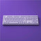 Akko MG108B Taro Purple Multi-Mode RGB Hot-Swappable Mechanical Keyboard (V3 Cream Yellow Pro)