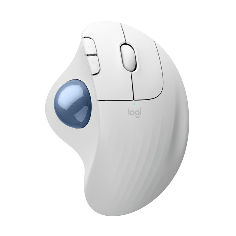 Logitech Ergo M575S Wireless Trackball Mouse (Black, White)