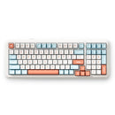 MCHOSE K99 V2 RGB Tri-Mode Hot-Swappable Mechanical Keyboard (Horizon Orange) (Hyacinth Purple Switch)