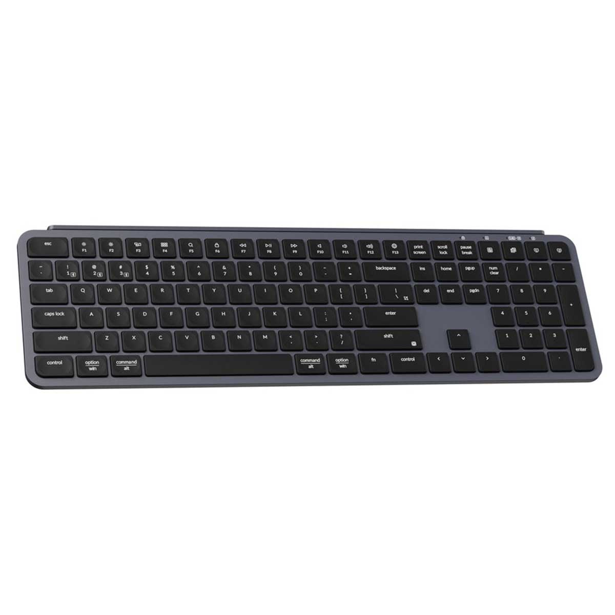 Keychron B6 Pro Ultra-Slim Wireless Keyboard (Space Gray) (B6P-K1)