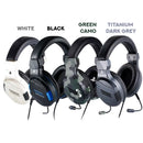 Bigben Stereo Gaming Headset for PS5/PS4 (Black, Green Camo, Titanium Dark Grey, White)