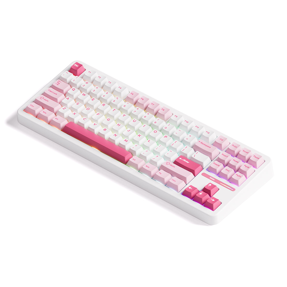 Akko TAC87 Prunus Lannesiana Multi-Mode RGB Hot-Swappable Mechanical Keyboard