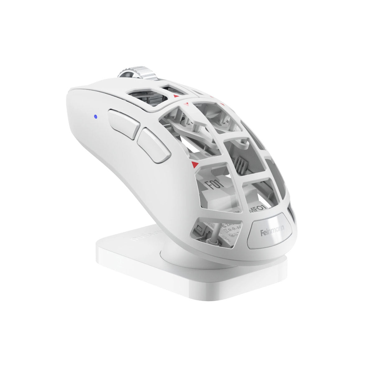 Pulsar Feinmann F01 Ultralightweight Magnesium Alloy Wireless Gaming Mouse (Black, Alpine White) (FMF01, FMF02)