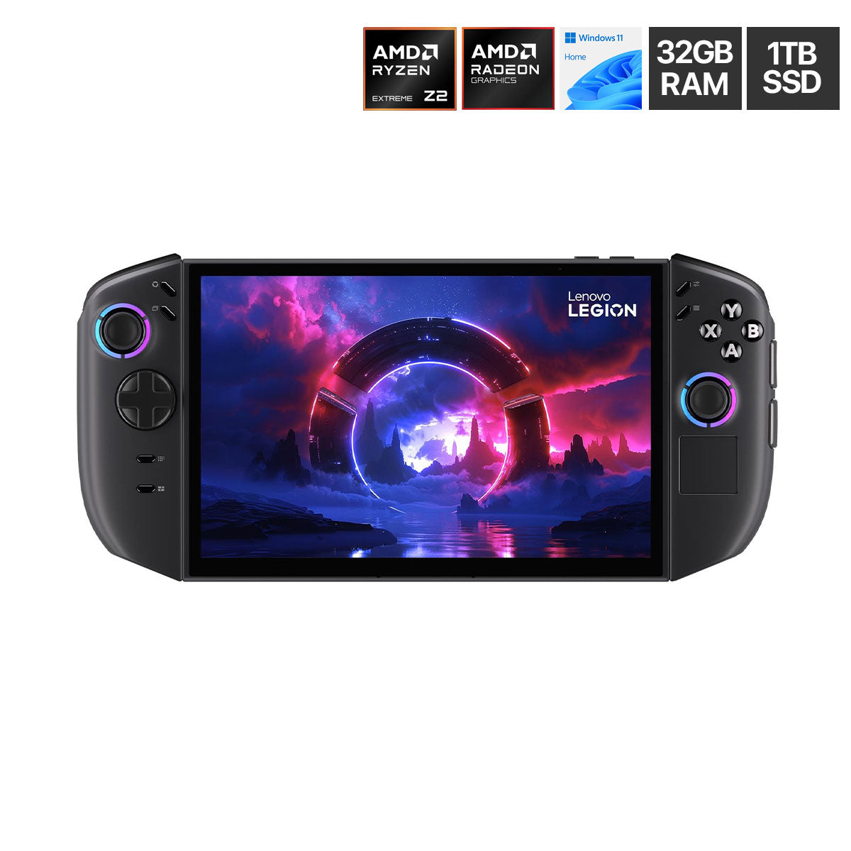 Lenovo Legion Go 2 8ASP2 83N0001VPH Handheld Gaming PC (Eclipse Black)