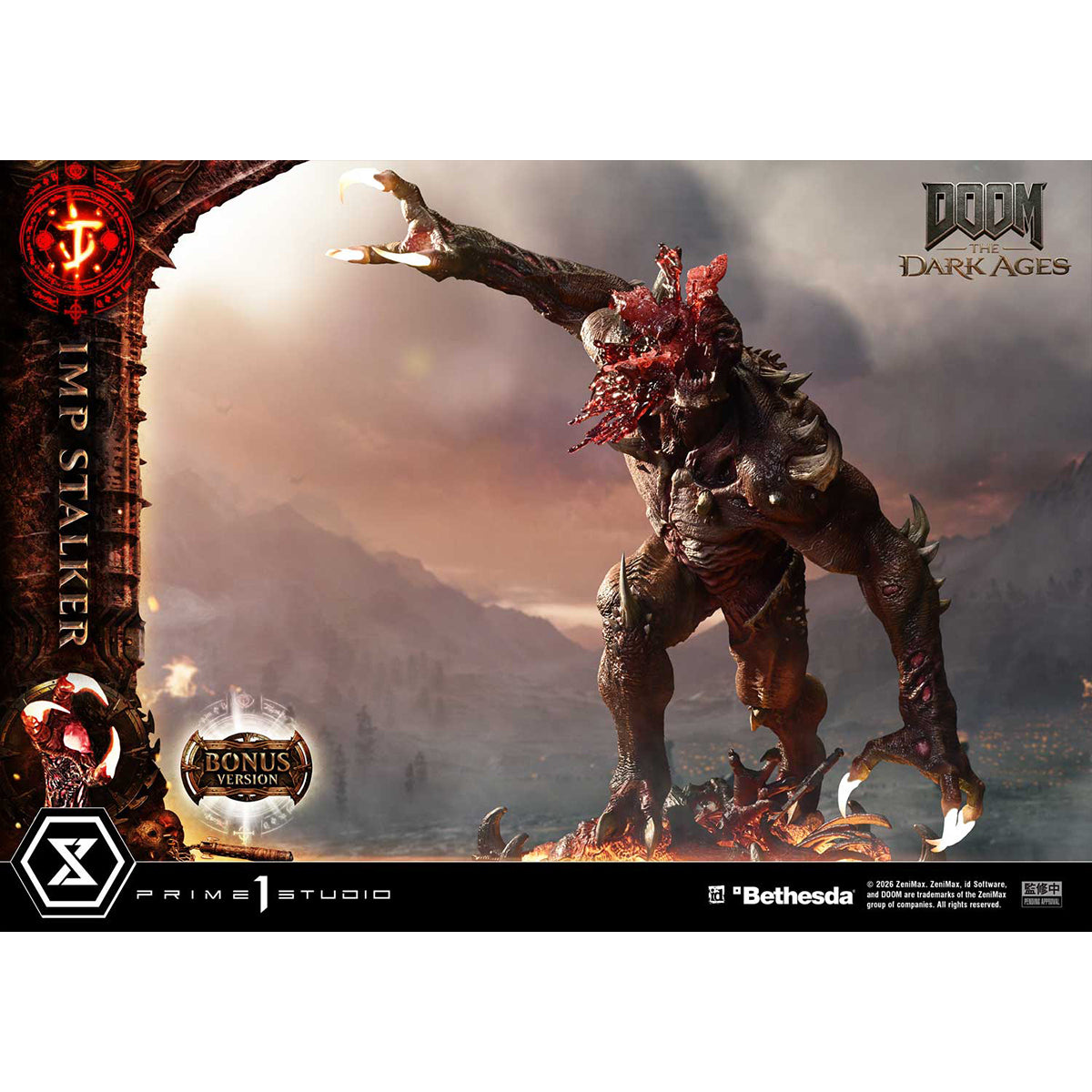 Ultimate Premium Masterline Doom: The Dark Ages Imp Stalker | DataBlitz