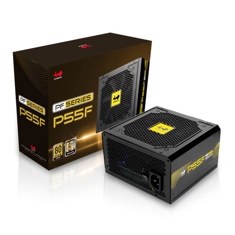 Inwin P55F 550W 80+ Gold Power Supply