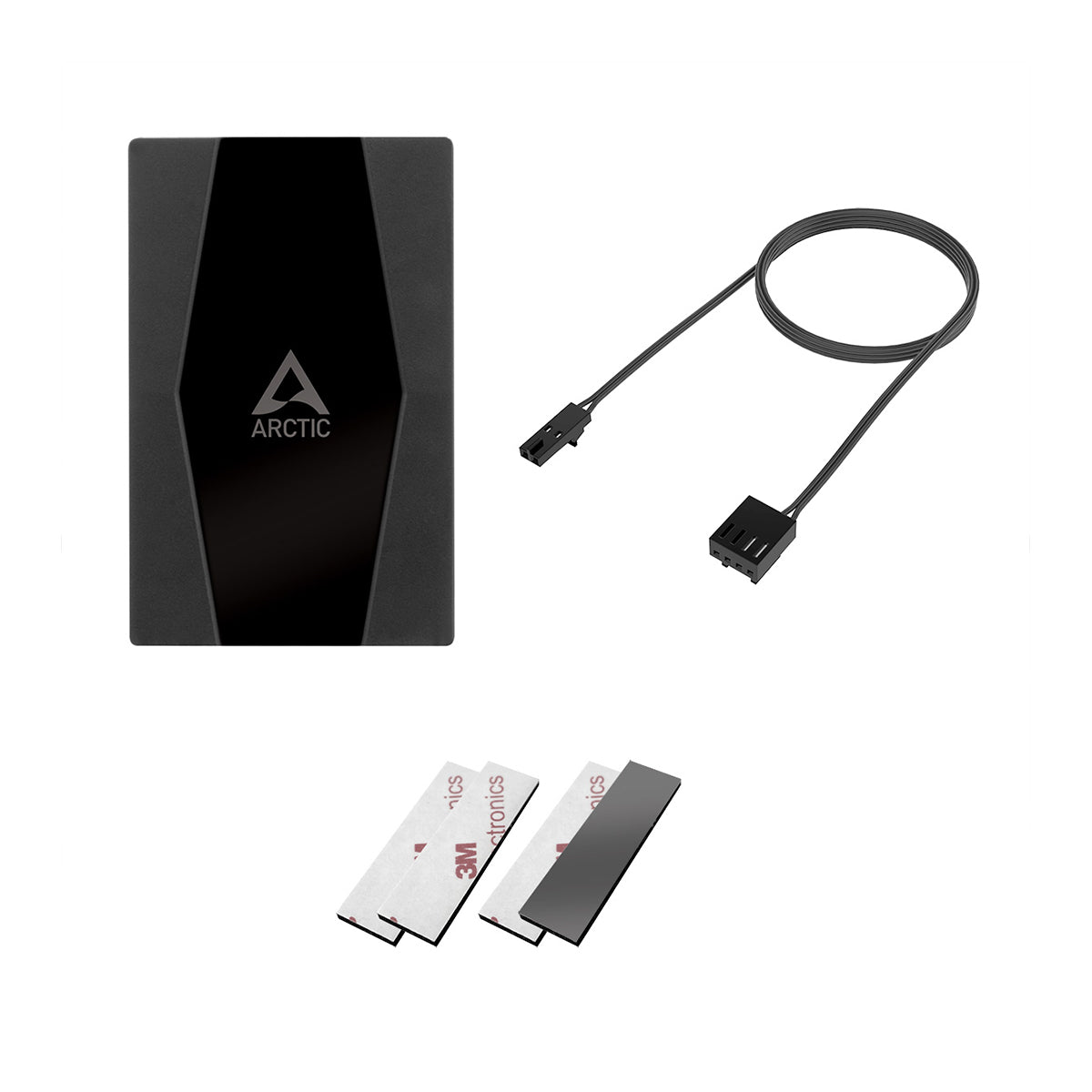Arctic Case Fan Hub - 10-Port PWM Fan Hub with SATA Power