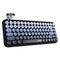 Ajazz 308I 84-Keys Bluetooth Wireless Membrane Keyboard (Mist Blue)