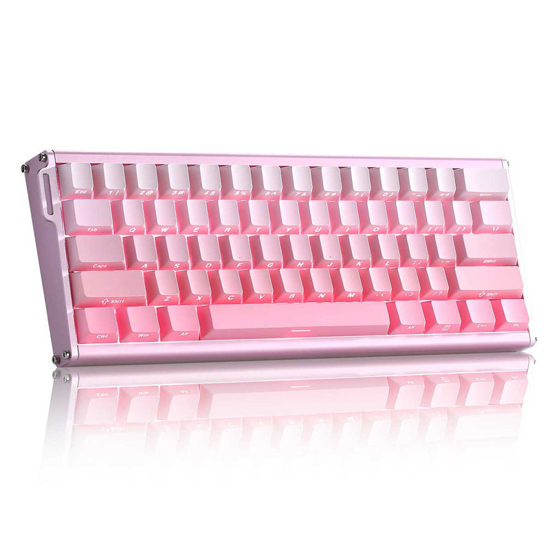 Ajazz ALUX60 RGB Wired 61-Keys Hot-Swappable Mechanical Keyboard 
