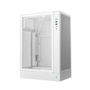DeepCool CH170 Plus Vertical M-ATX Compact Case (Black, White)