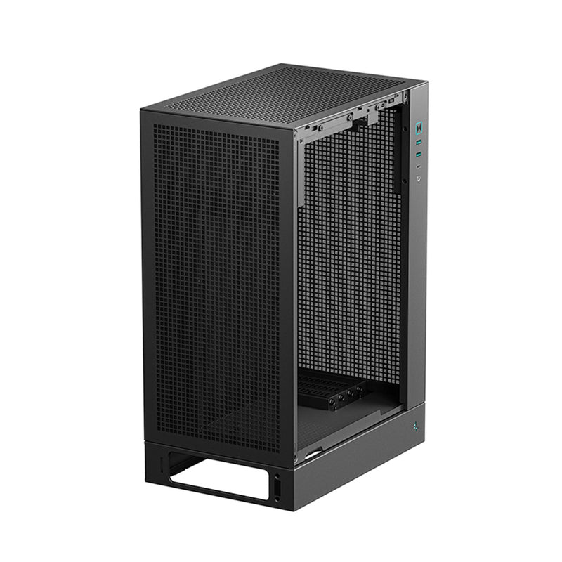 Ch170 Plus DeepCool CH170 Plus Vertical M-ATX Compact Case (Black, White)
