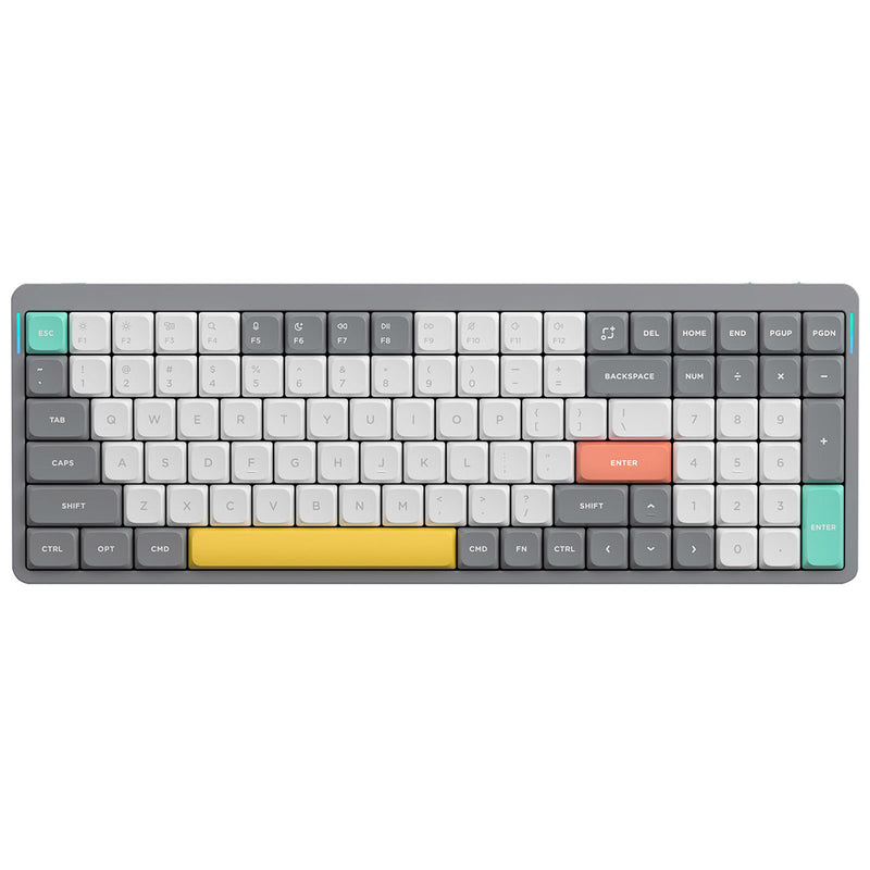 NuPhy Air96 V2 QMK/VIA RGB Hot-Swappable 100-Key Wireless Mechanical Keyboard (Cowberry Switch)
