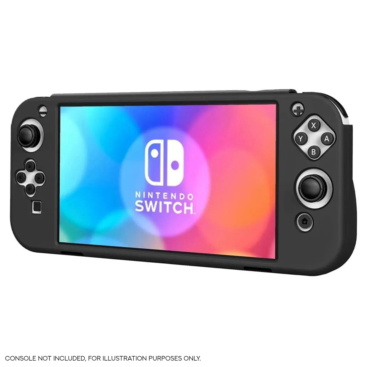 OIVO Silicone Case for Nintendo Switch OLED (Black) (IV-SW154B)