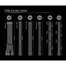 ASRock Steel Legend SL-1000G 1000W 80+ Gold & Cybenetics Platinum ATX 3.1 PCIe 5.1 Full Modular Power Supply (Black)